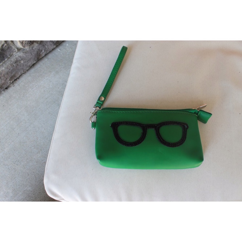 Green Clutch/Wristlet